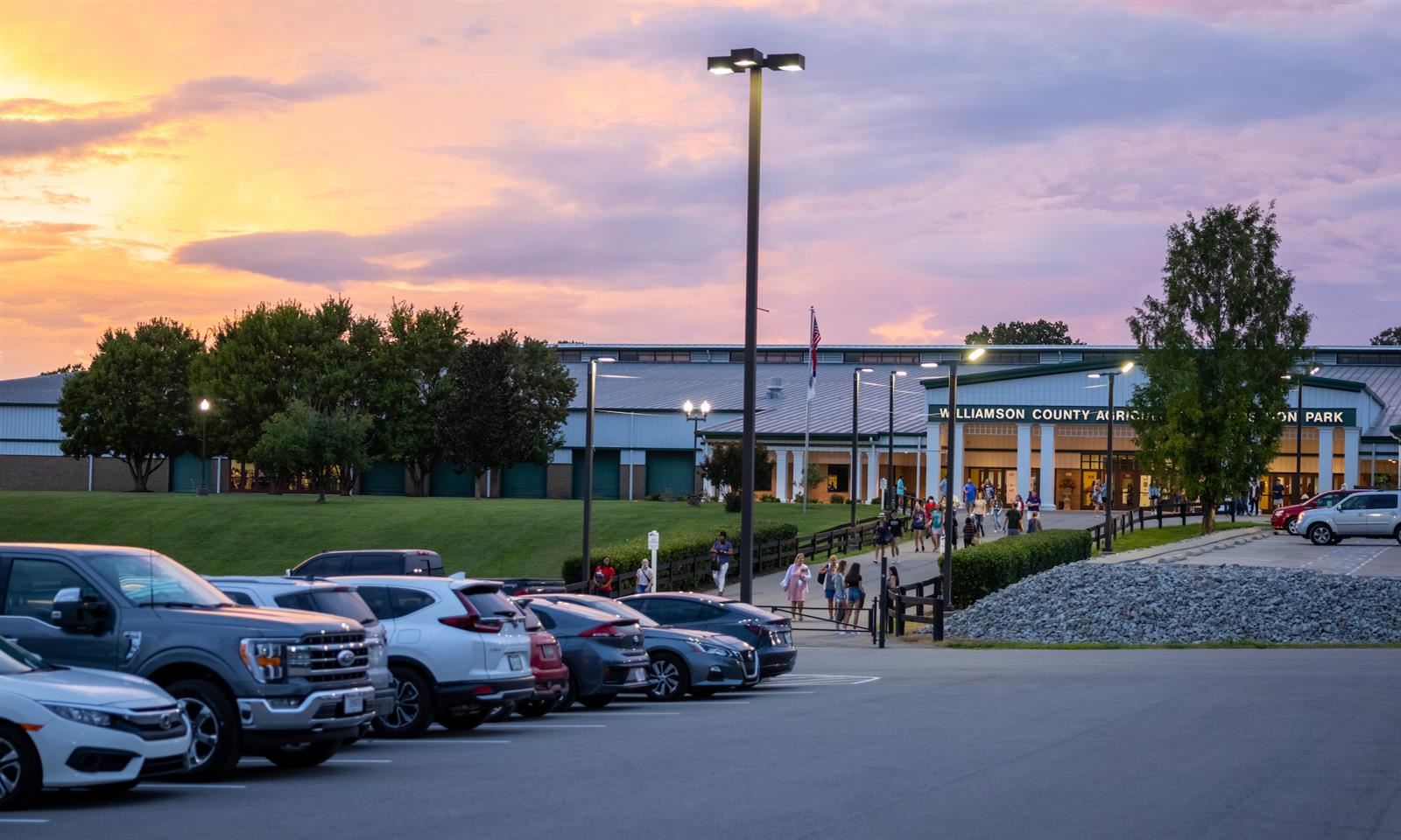 Outside of Ag Expo Center